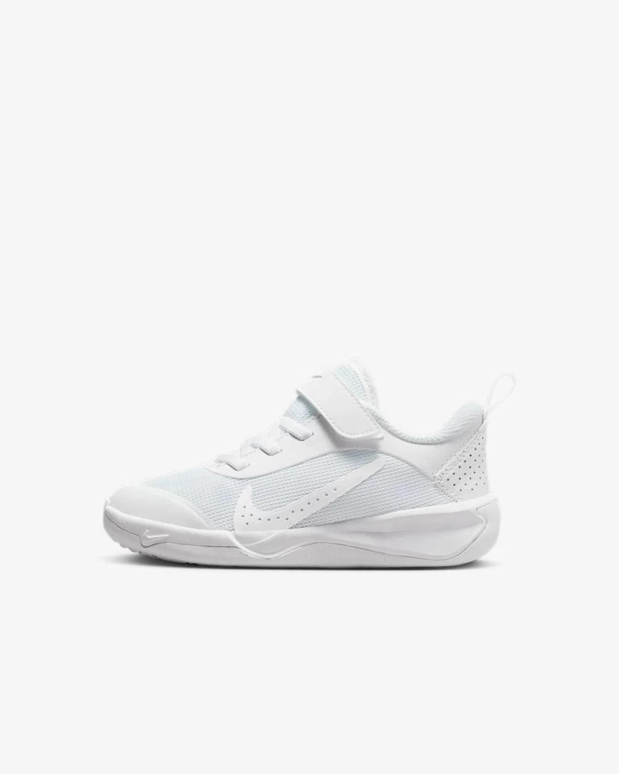 Nike Omni Multi-Court Kids' Tennis Shoes for Boys & Girls - White/Pure Platinum/White