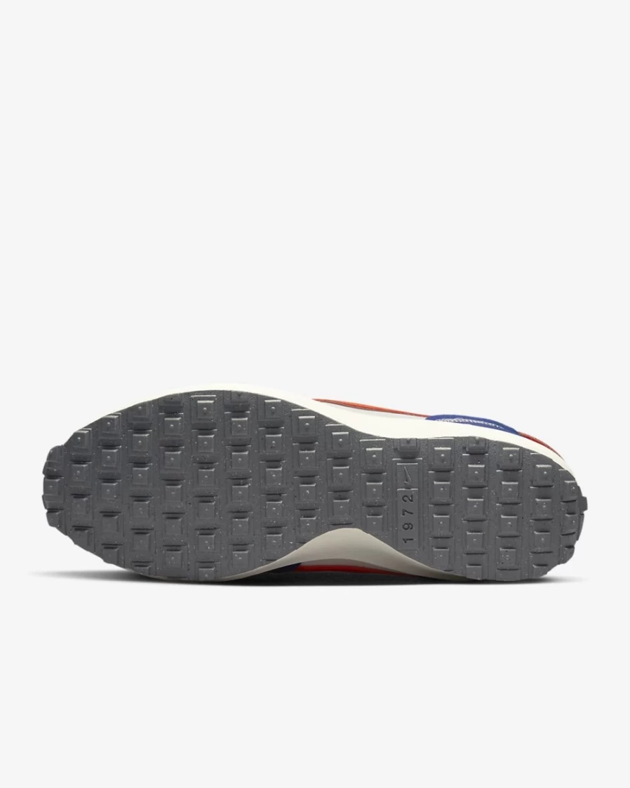 Nike Waffle Debut Swoosh Men's Shoes in Phantom/Old Royal/Smoke Grey/Habanero Red - Running Sneakers for Men