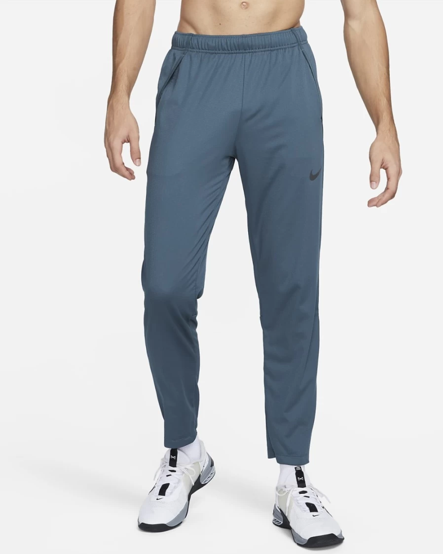 Nike Dri-FIT Epic Men's Training Pants - Faded Spruce, Mica Green & Black Knit Workout Trousers