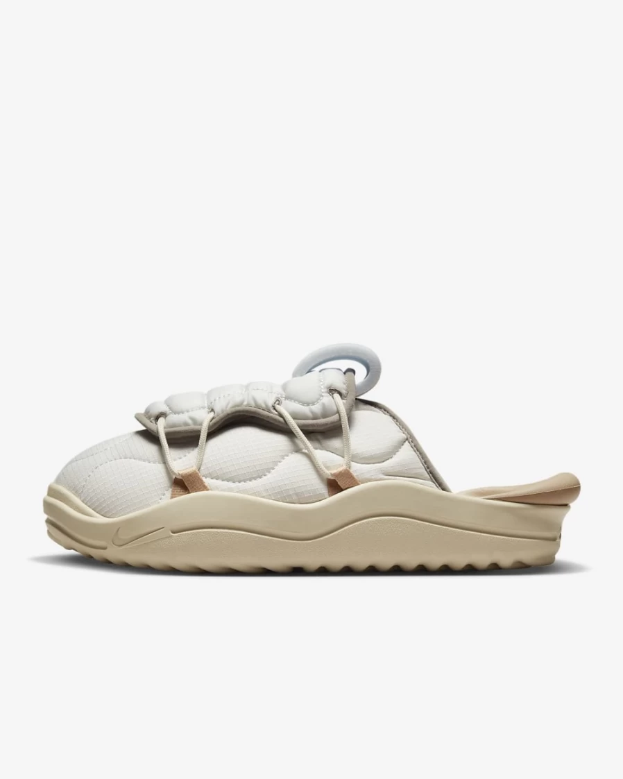 Nike Offline 3.0 Mules for Men in Photon Dust/Hemp/Moon Fossil/Rattan - Comfortable Slip-On Shoes
