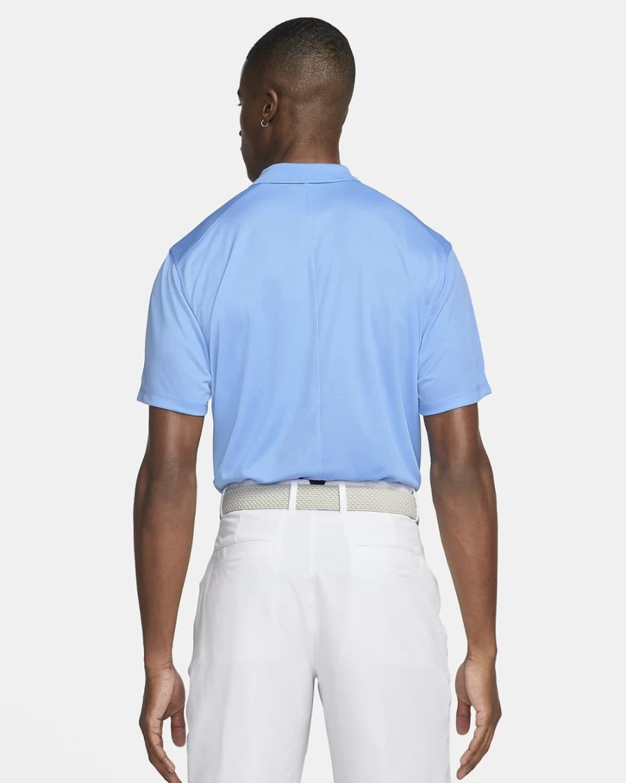 Nike Dri-FIT Victory Men's Golf Polo Shirt - University Blue/White, Moisture-Wicking, Breathable Performance Top