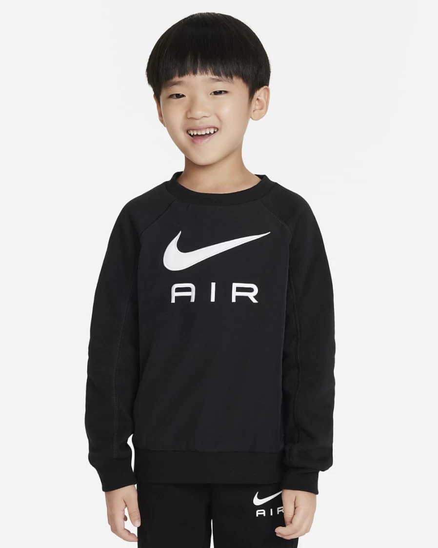 Nike Toddler Air Crew Set - Black | Unisex Boys & Girls Outfit