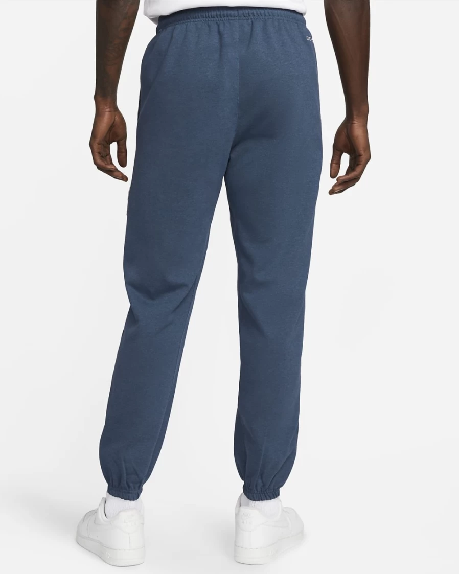 Nike Dri-FIT Standard Issue Men's Basketball Pants - Midnight Navy/Heather/Pale Ivory - Breathable & Lightweight for Training