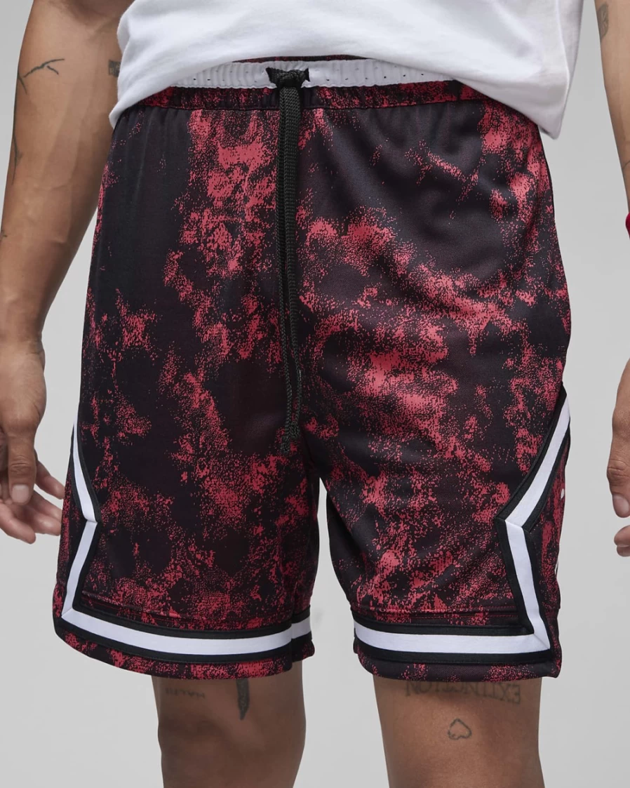 Nike Jordan Dri-FIT Sport Men's Gym Red/Black Basketball Shorts