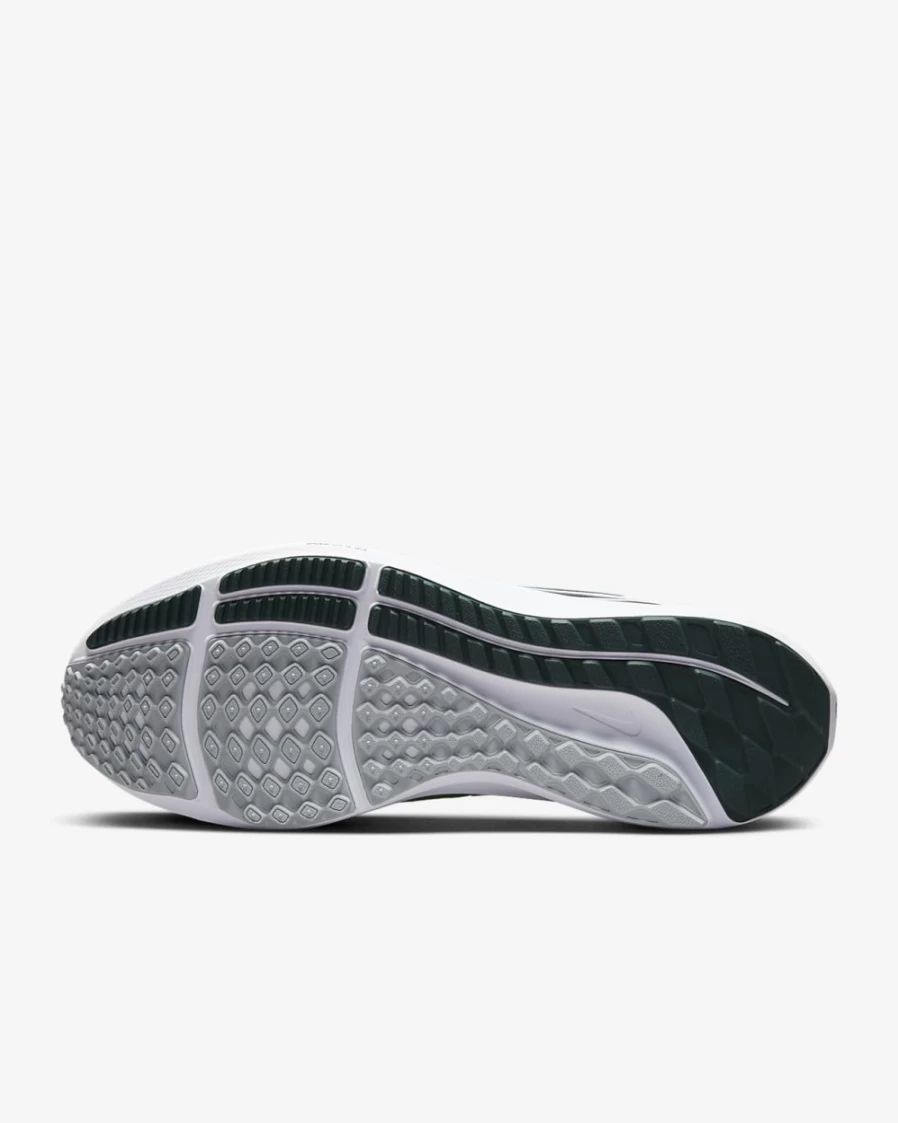 Nike Pegasus 39 Men's Road Running Shoes - Pro Green, Team Pewter, White (Michigan State Edition)