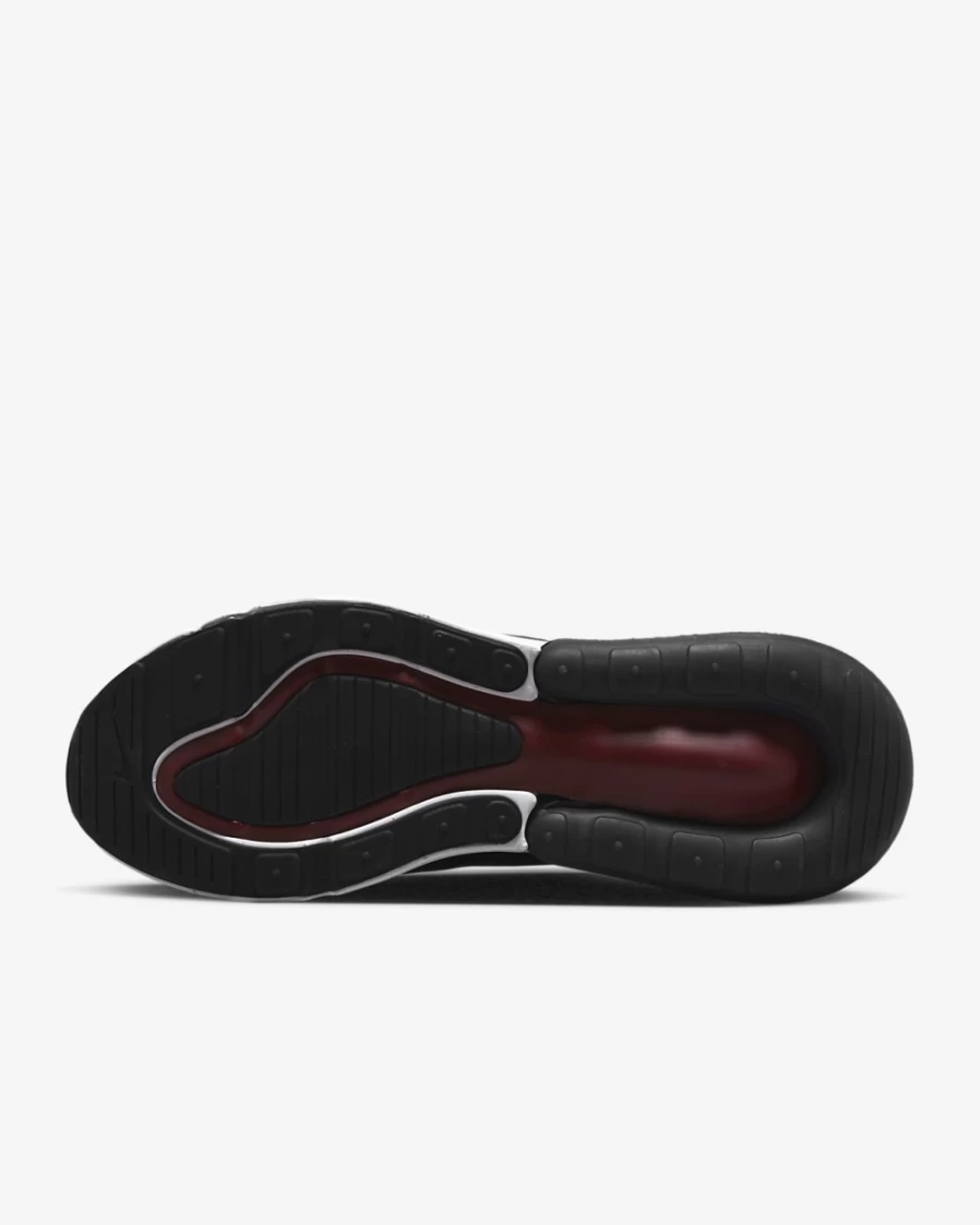 Nike Air Max 270 Men's Anthracite Black White Team Red Running Shoes