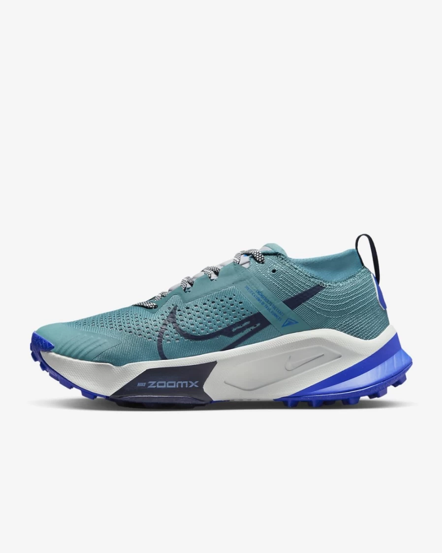 Nike Zegama Men's Trail Running Shoes - Mineral Teal/Wolf Grey/Racer Blue/Obsidian for Men