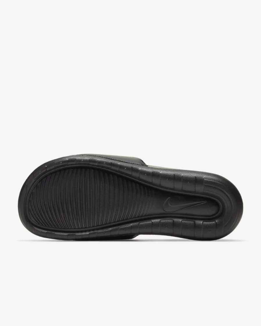 Nike Victori One Slides for Men - Black/Black/University Red Athletic Sandals