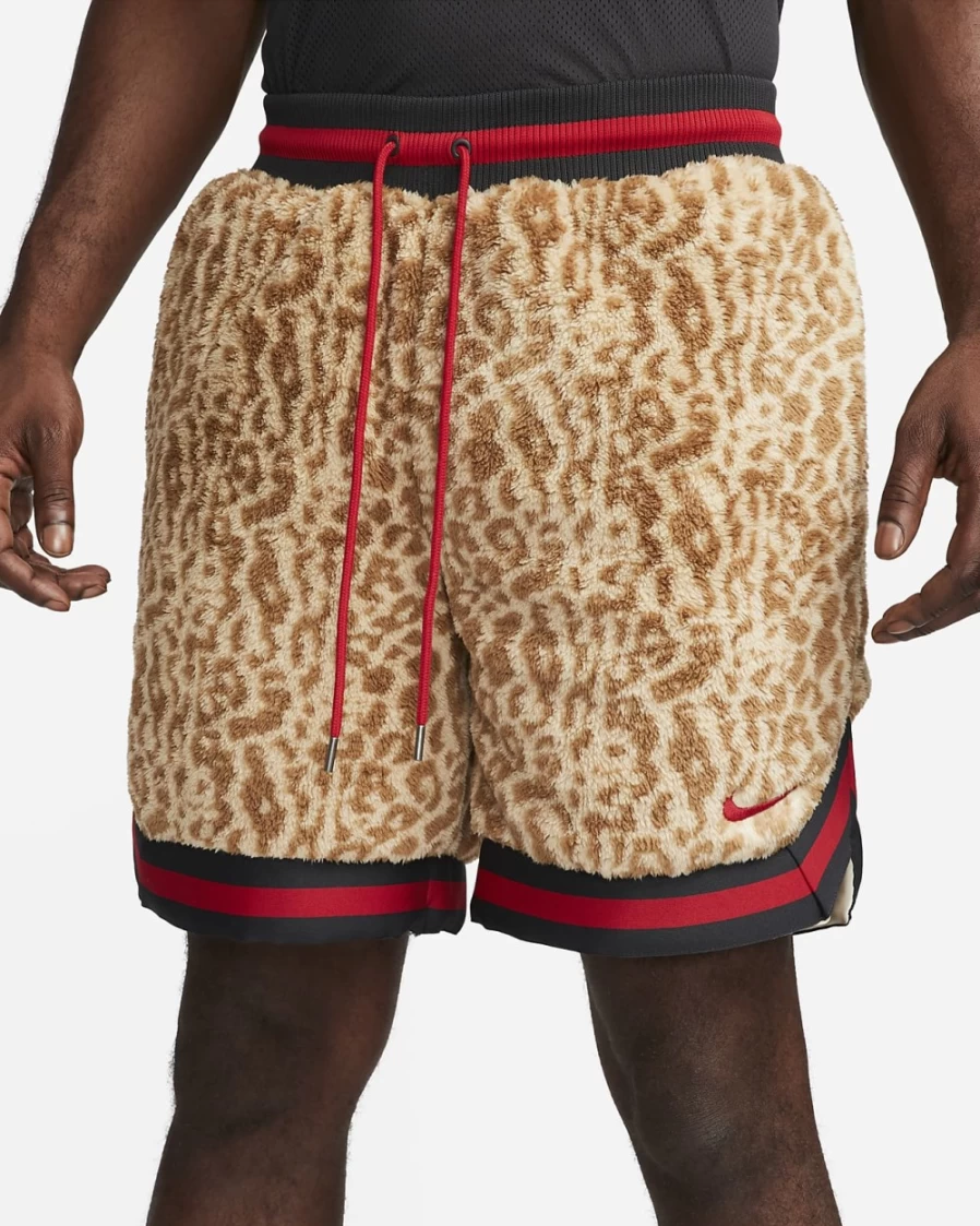 Nike Men's Rattan Gym Red 6" Premium Basketball Shorts for Training & Sports
