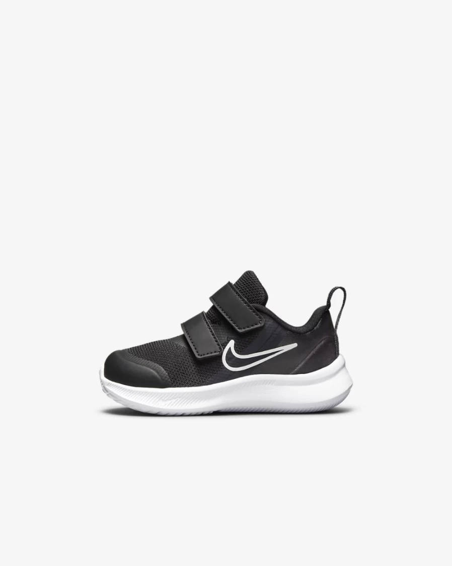 Nike Star Runner 3 Baby Toddler Shoes - Black/Dark Smoke Grey for Boys & Girls