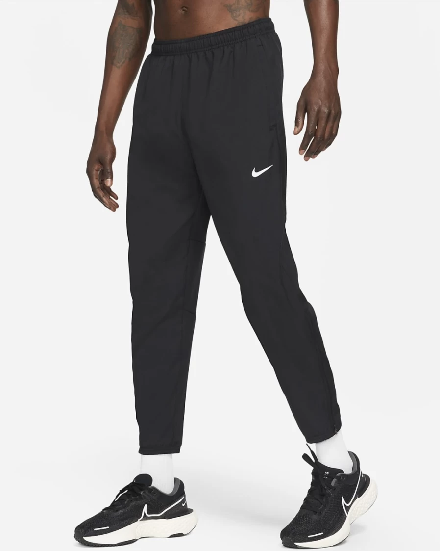 Nike Dri-FIT Challenger Men's Running Pants - Black, Lightweight Woven Training Trousers for Athletic Performance