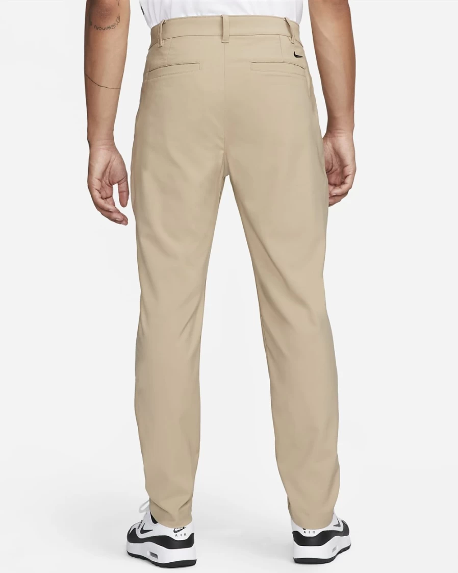 Nike Dri-FIT Victory Men's Golf Pants - Khaki/Black, Moisture-Wicking, Comfortable & Lightweight for Men
