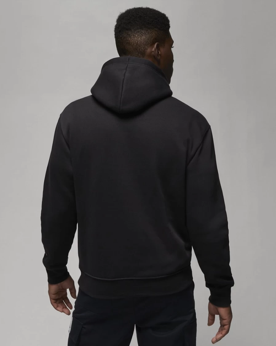 Nike Jordan Men's Black Pullover Hoodie Sweatshirt