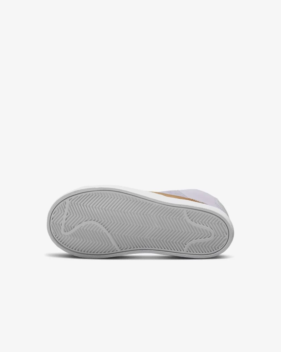 Nike Blazer Mid '77 SE D Little Kids' Sneakers in Barely Grape/Pure Platinum/Violet Frost/Metallic Copper for Boys and Girls