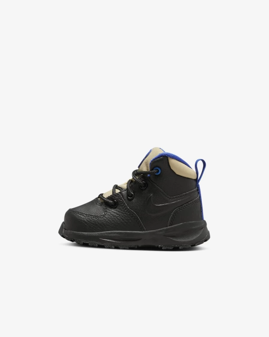 Nike Manoa Baby Toddler Boots for Boys & Girls - Black, Sesame, Game Royal Colors