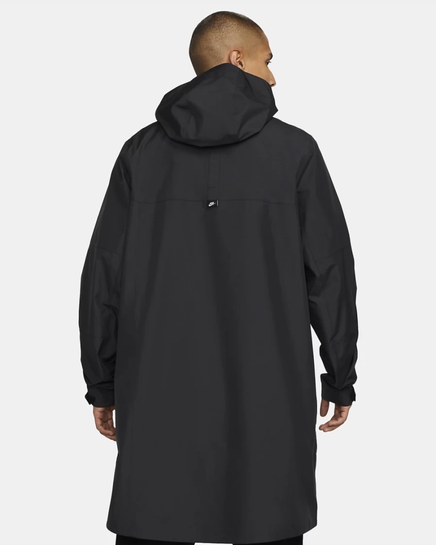 Nike Storm-FIT ADV Men's Waterproof Shell Parka Jacket - Black/Dark Smoke Grey