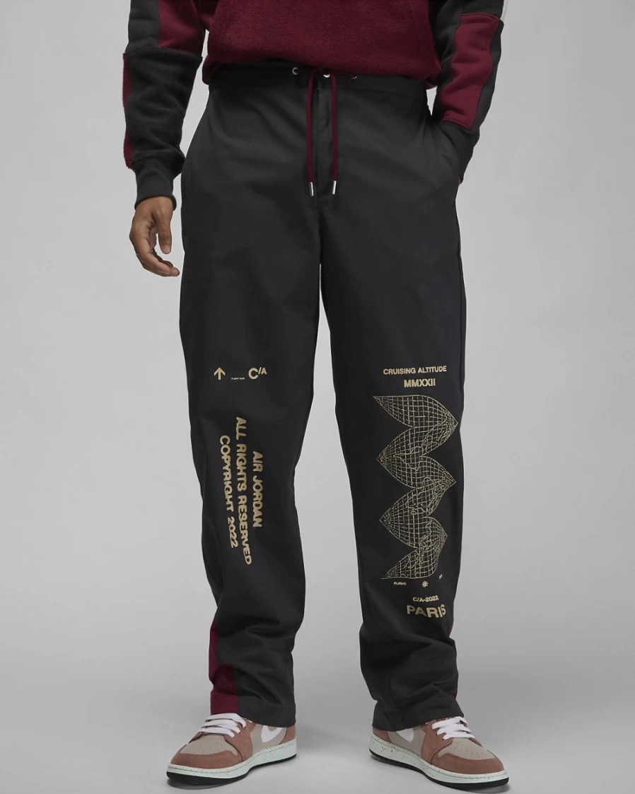 Nike Jordan Flight Heritage Men's Woven Pants - Off Noir