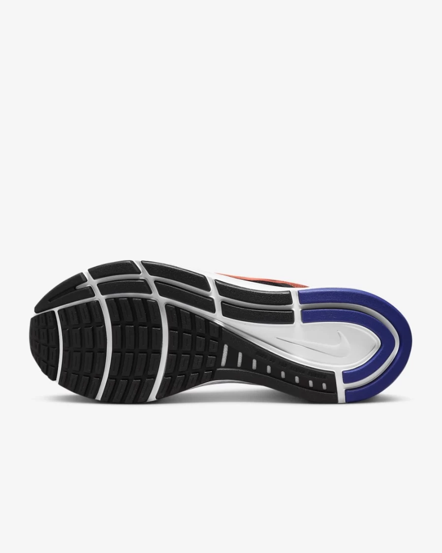 Nike Structure 24 Men's Road Running Shoes - Black/Cinnabar/Concord/Bright Crimson
