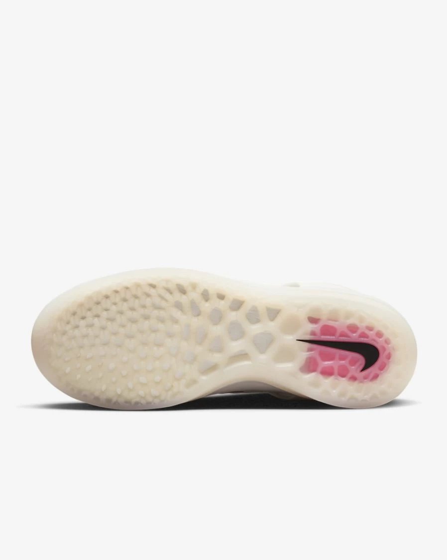 Nike SB Nyjah 3 Men's Skate Shoes in White/Summit White/Hyper Pink/Black - Skateboarding Sneakers for Men