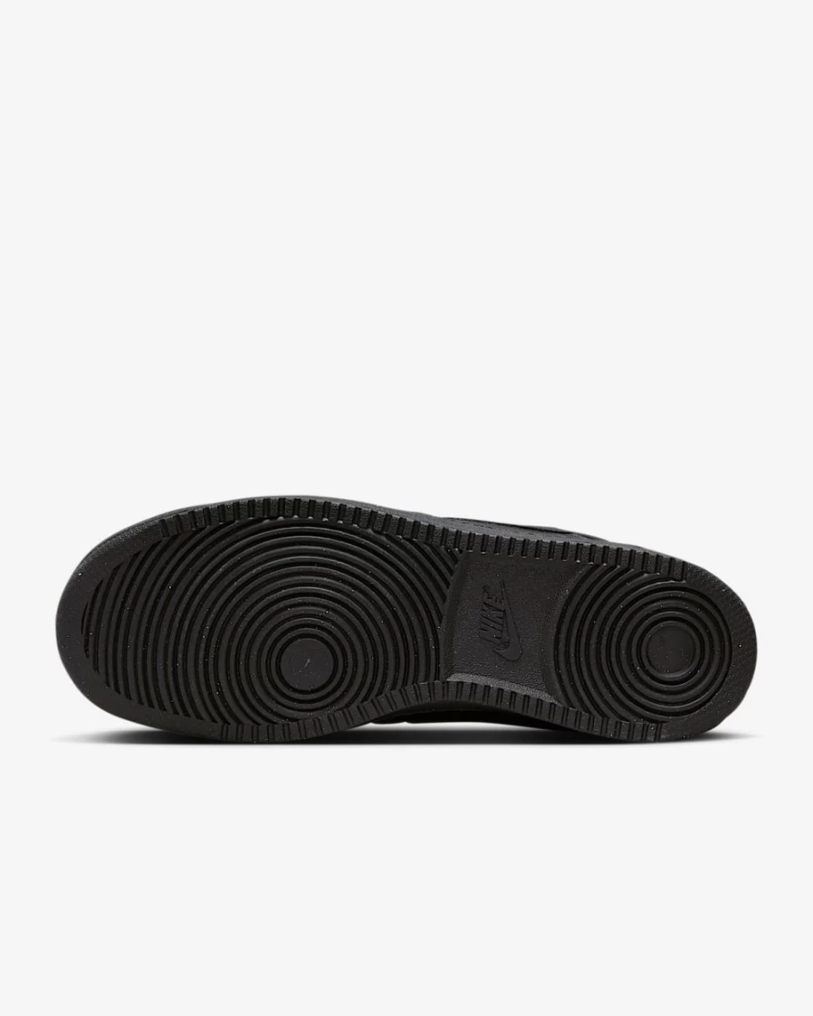 Nike Court Vision Low Next Nature Men's Sneakers - Black Triple Monochrome