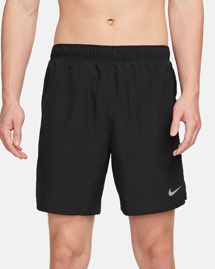 Nike Dri-FIT Challenger Men's 7" Brief-Lined Running Shorts in Black - Lightweight Performance Workout Shorts for Men