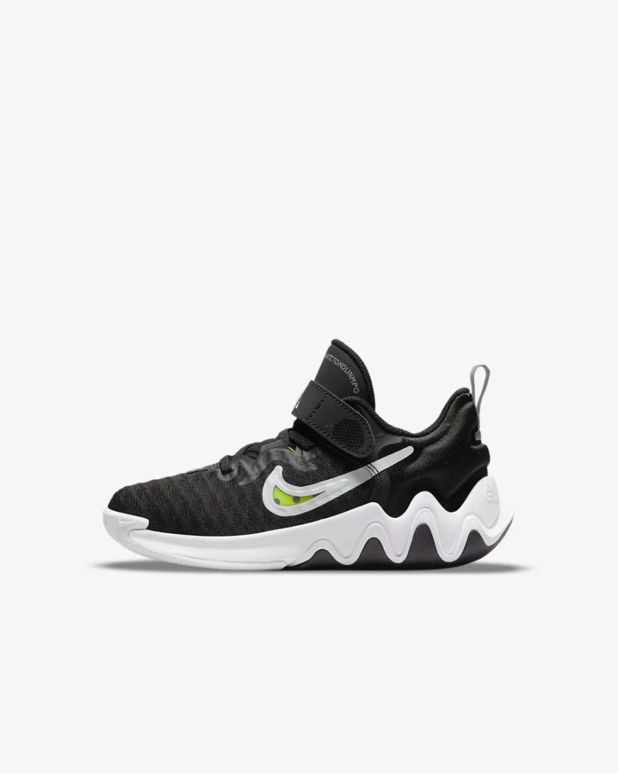 Nike Giannis Immortality Kids' Basketball Shoes - Black/White/Wolf Grey/Clear for Boys and Girls
