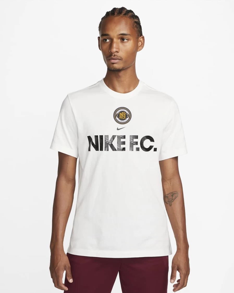 Nike Men's Summit White Soccer T-Shirt - Official Football Training Tee