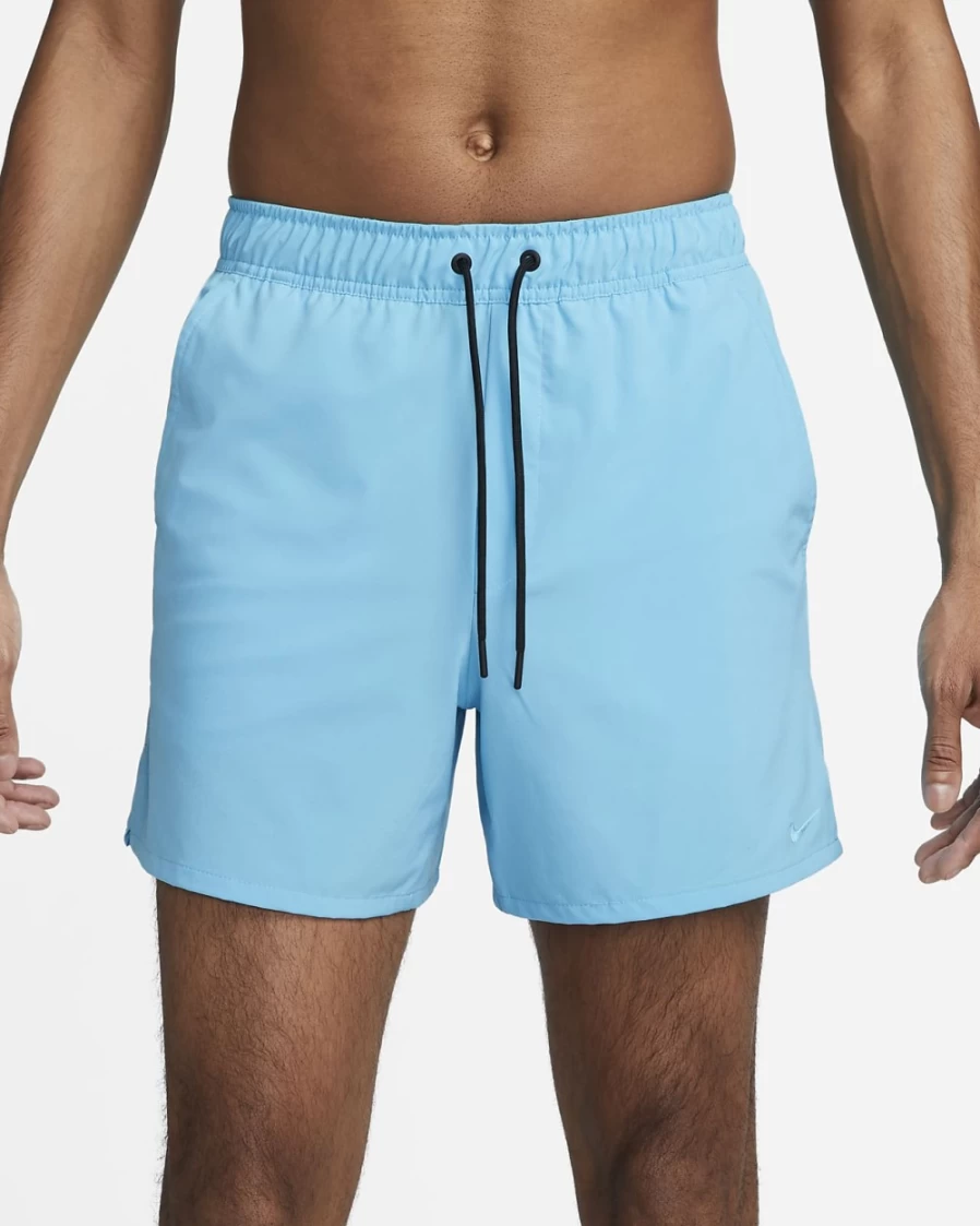Nike Dri-FIT Unlimited Men's 5" Shorts - Baltic Blue/Black Breathable Quick-Dry Workout Running Athletic Shorts for Men