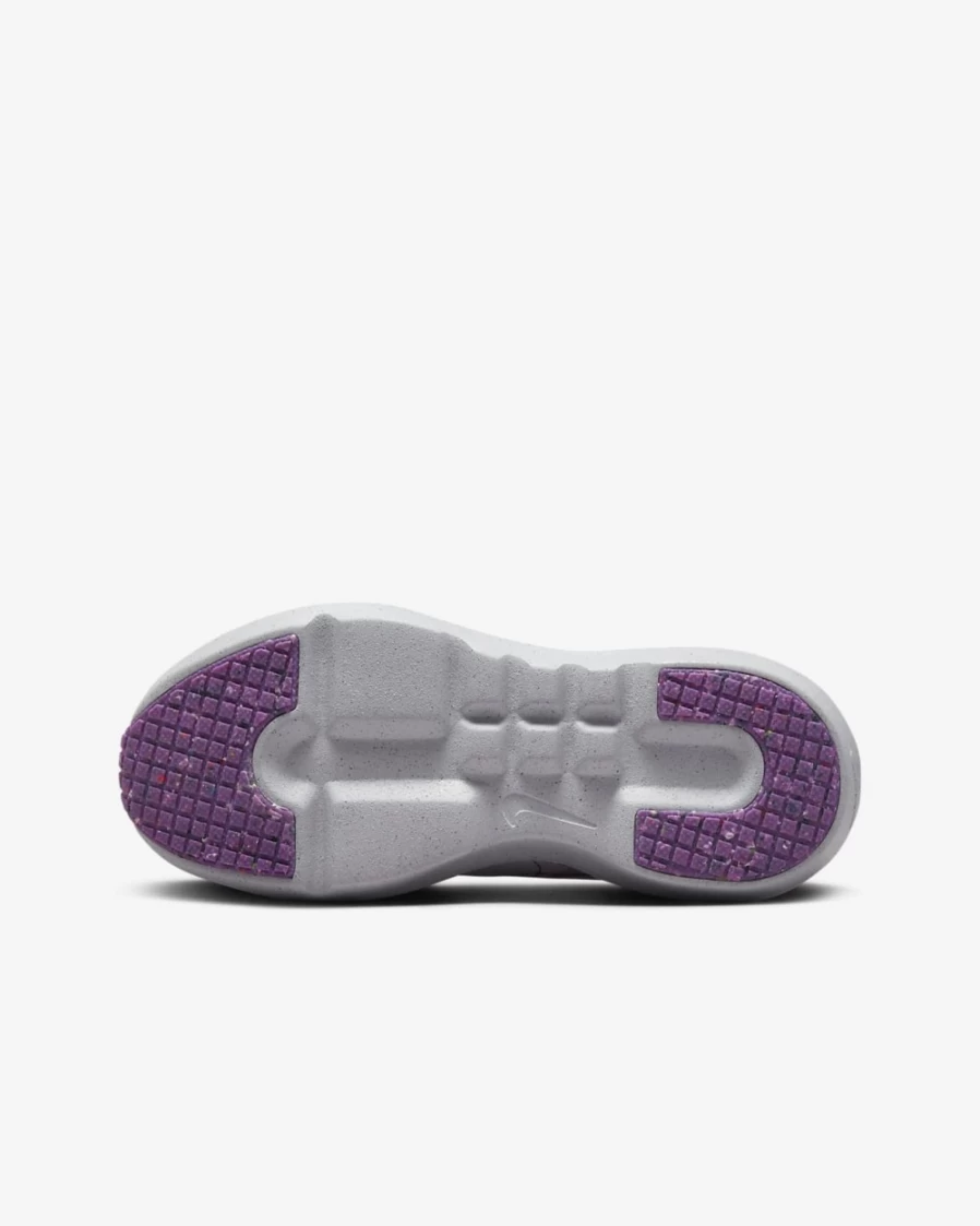 Nike Crater Impact Big Kids' Sneakers in White/Vivid Purple/Violet Frost/Metallic Copper for Boys and Girls
