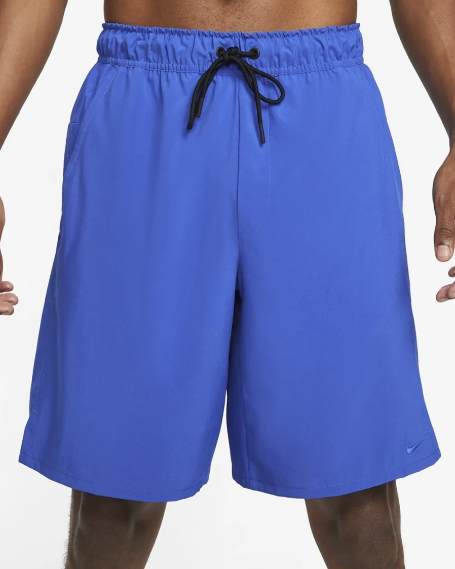 Nike Dri-FIT Unlimited Men's 9" Unlined Versatile Shorts in Game Royal/Black/Game Royal