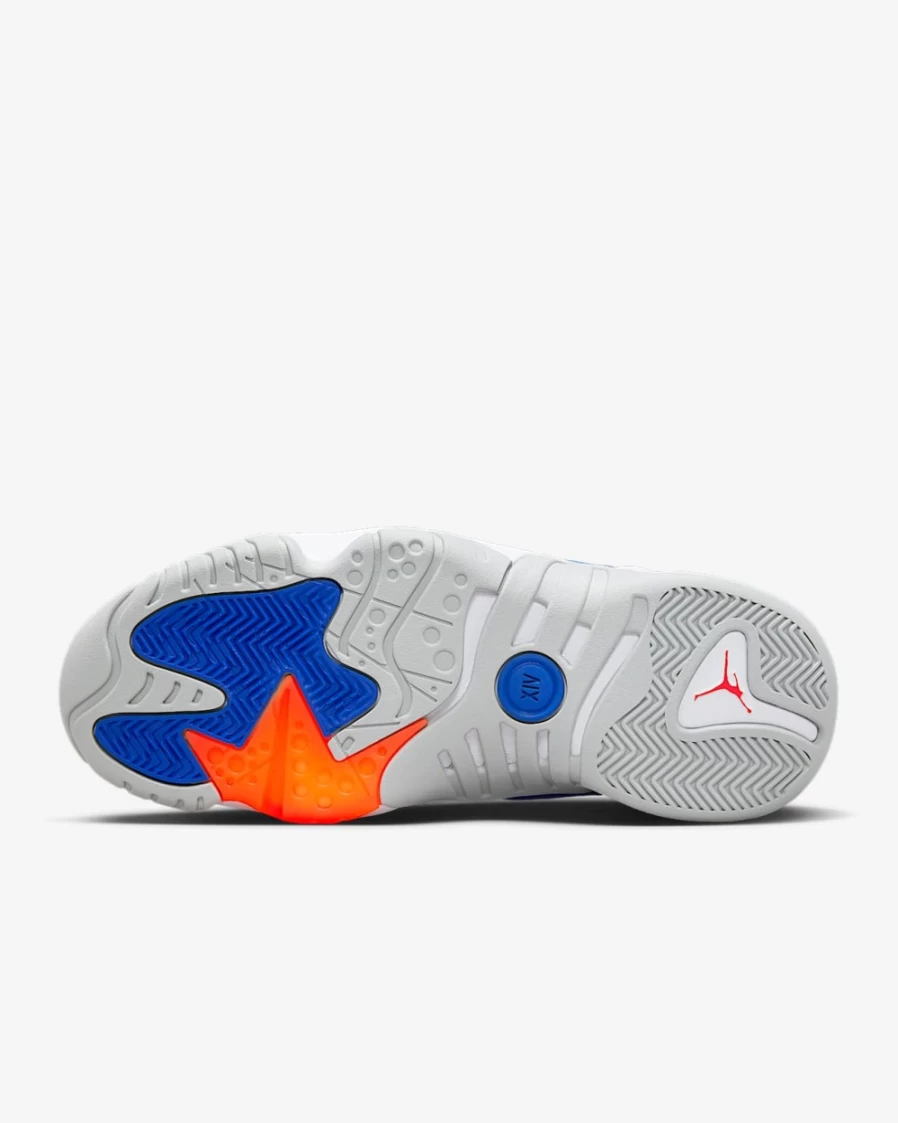 Nike Jumpman Two Trey Men's Basketball Shoes - White/Safety Orange/Hyper Royal