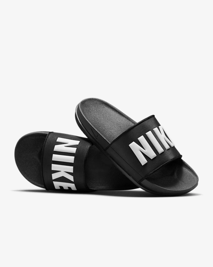 Nike Offcourt Men's Slides - Black/White Casual Comfortable Sandals for Men