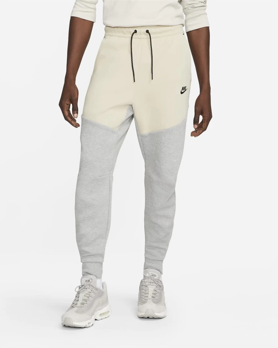 Nike Men's Tech Fleece Joggers - Dark Grey Heather, Rattan, Black - Sportswear Comfort & Style