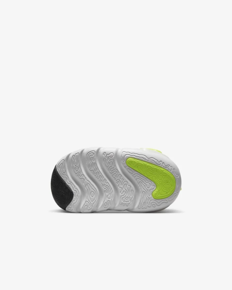 Nike Dynamo Go Easy On/Off Toddler Shoes for Boys & Girls - Black/Bright Spruce/Phantom/Volt