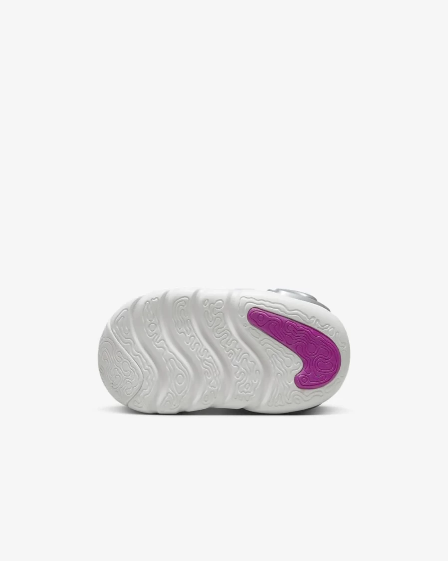Nike Dynamo Go Easy On/Off Baby Toddler Shoes for Boys & Girls - Violet Frost/Midnight Navy/Vivid Purple/Metallic Silver