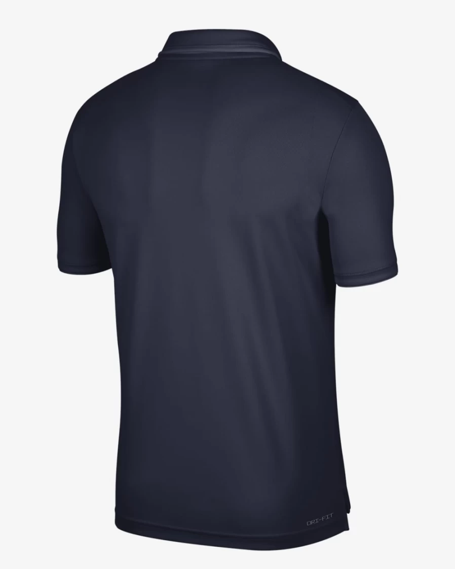 Nike Men's Michigan Wolverines Dri-FIT Performance Polo Shirt in College Navy