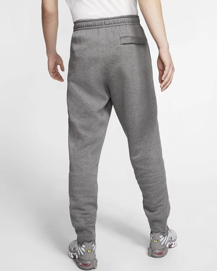 Nike Men's Club Fleece Joggers - Charcoal Heather/Anthracite/White Sweatpants