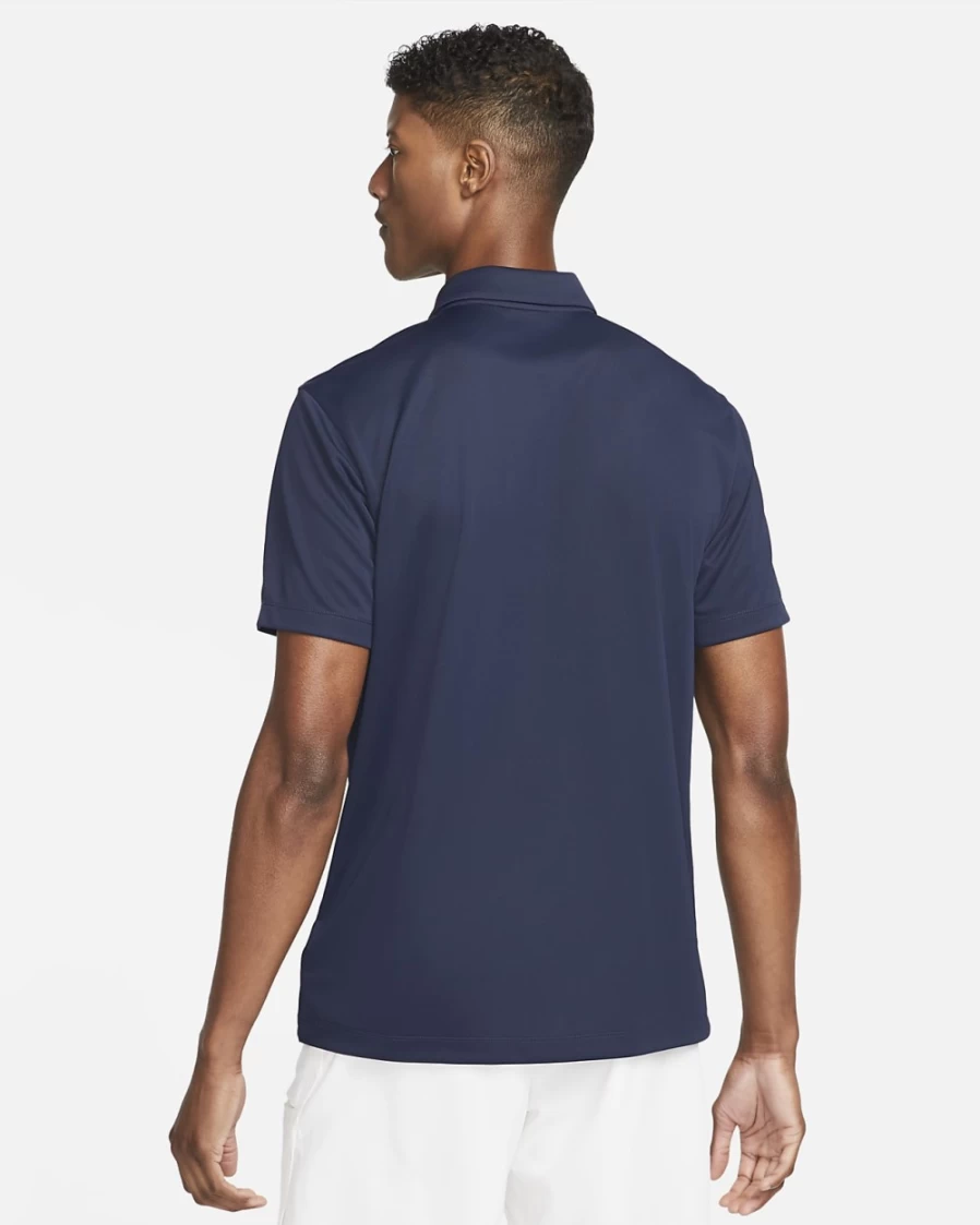 NikeCourt Dri-FIT Men's Tennis Polo Shirt - Obsidian/White, Moisture-Wicking, Breathable Fabric for Men's Sports & Active Wear