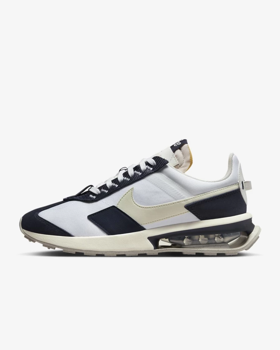 Nike Air Max Pre-Day Men's Sneakers in White/Obsidian/Sail/Light Bone Colorway