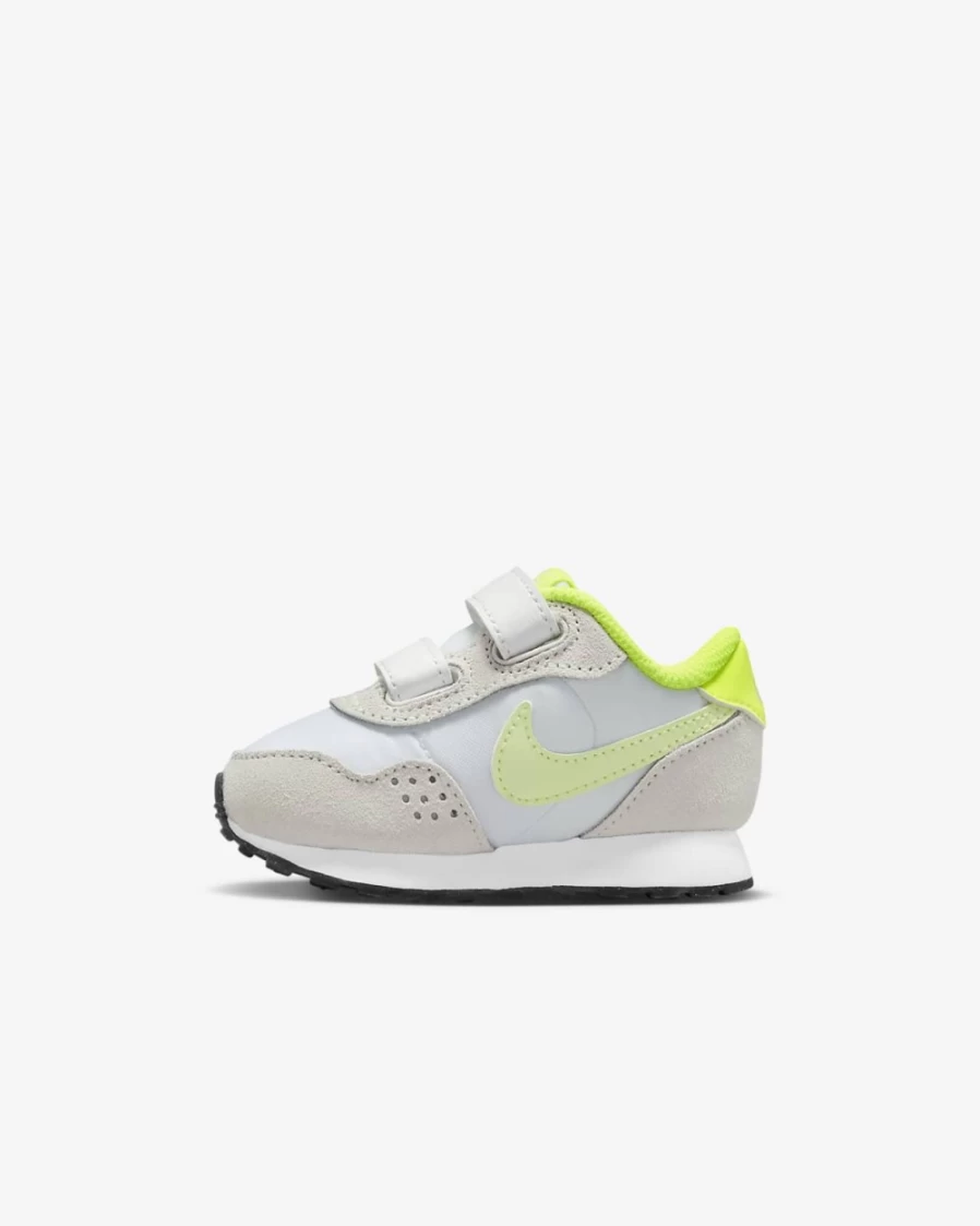 Nike MD Valiant Summit White Volt Baby Toddler Shoes for Boys and Girls