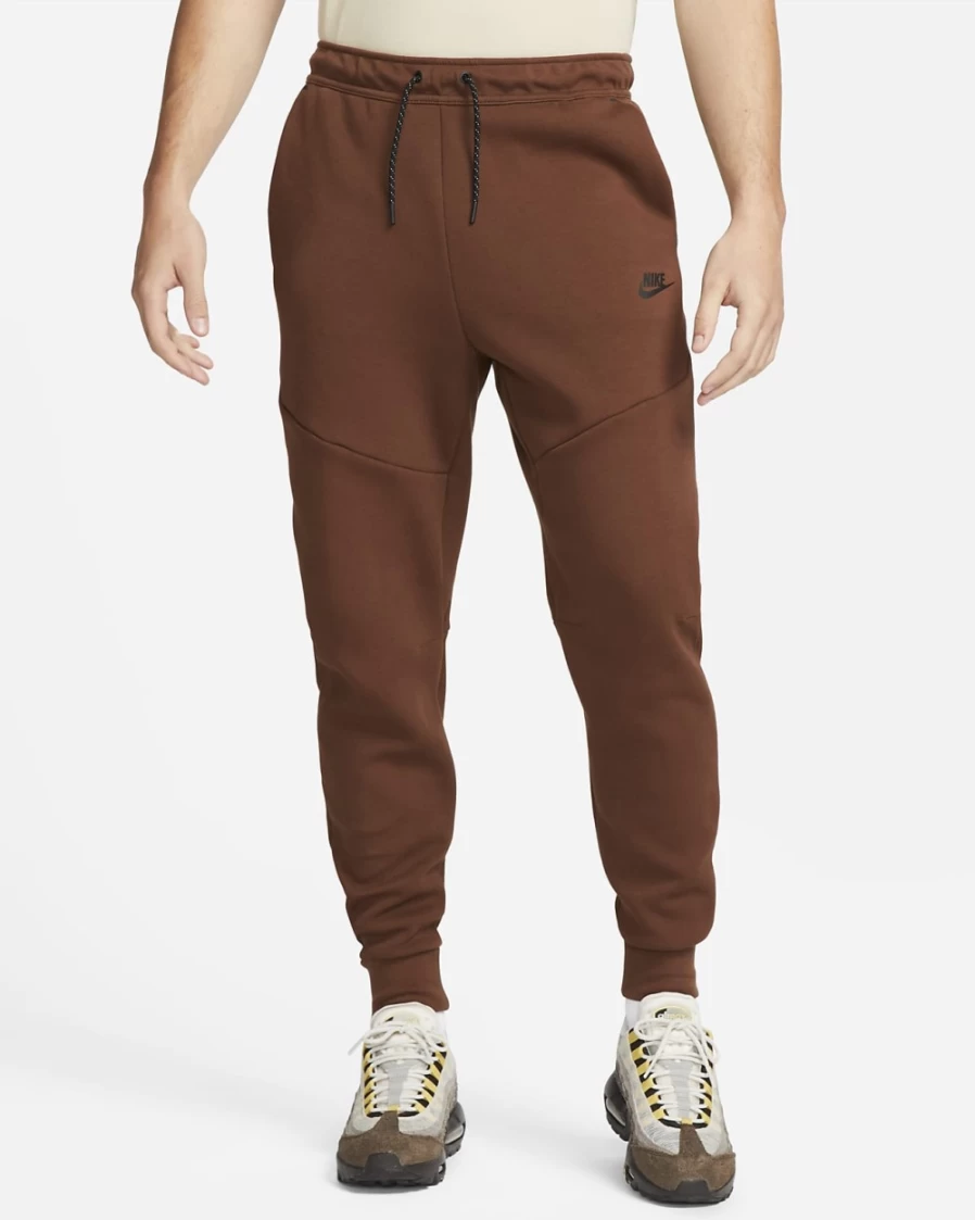Nike Men's Tech Fleece Joggers - Cacao Wow/Black - Sportswear Comfort & Style