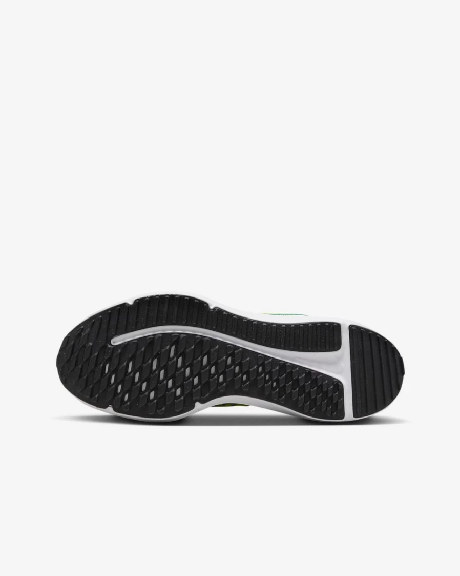 Nike Downshifter 12 Big Kids' Road Running Shoes for Boys & Girls in Volt/Barely Volt/Black/Bright Spruce