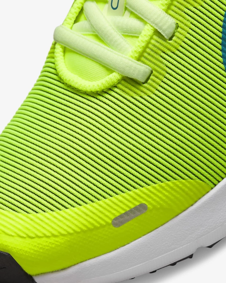Nike Downshifter 12 Big Kids' Road Running Shoes for Boys & Girls - Volt/Barely Volt/Black/Bright Spruce