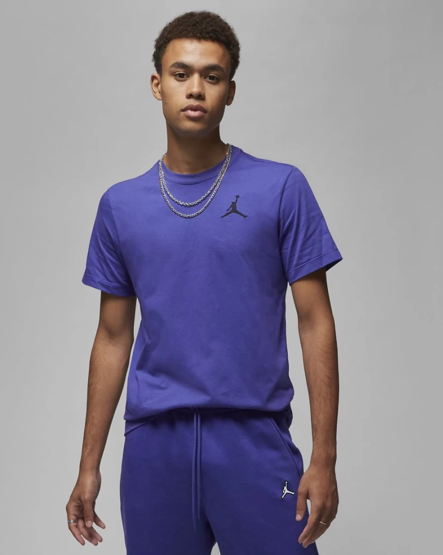 Nike Jordan Jumpman Men's Light Concord/Black Short-Sleeve T-Shirt