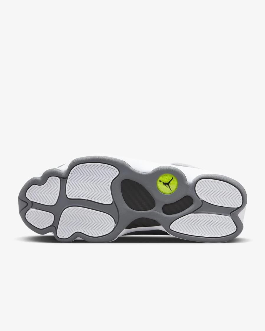 Nike Jordan 6 Rings Men's Shoes - White/White/Cool Grey Basketball Sneakers for Men