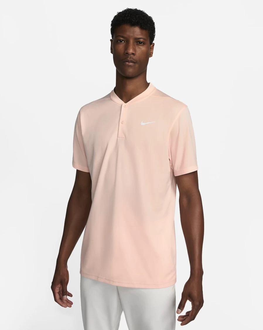 Nike Dri-FIT Victory Men's Golf Polo Shirt - Arctic Orange/White, Moisture-Wicking, Comfort Fit