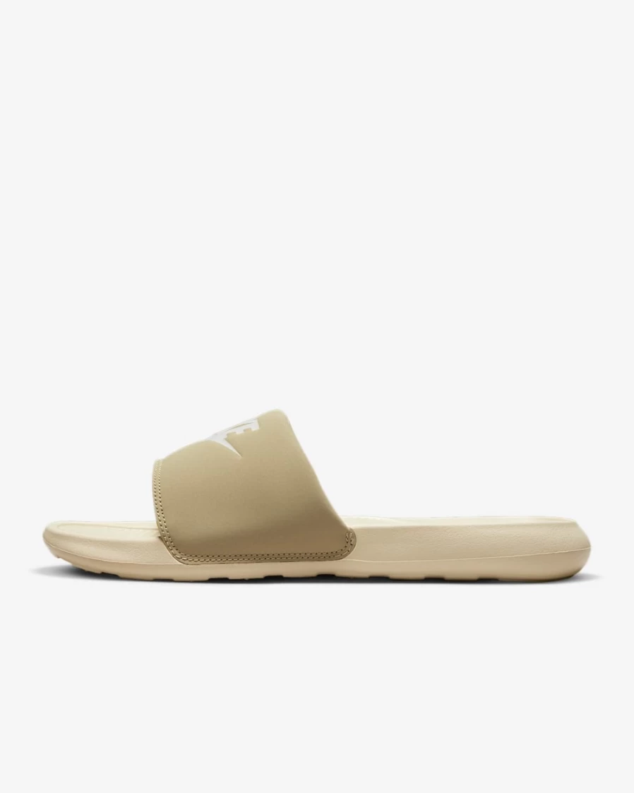 Nike Victori One Slides for Men - Limestone/Rattan/Phantom Color Options