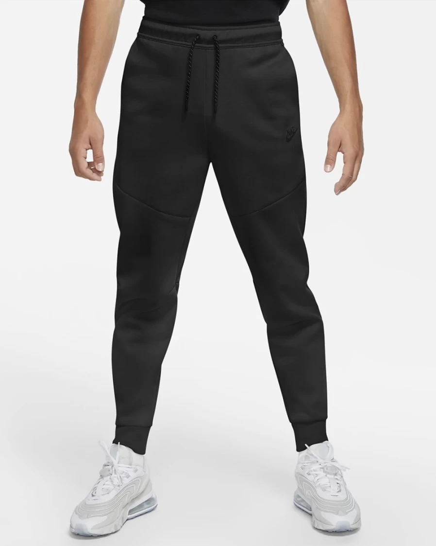 Nike Men's Tech Fleece Joggers - Black/Black | Sportswear Comfort & Style