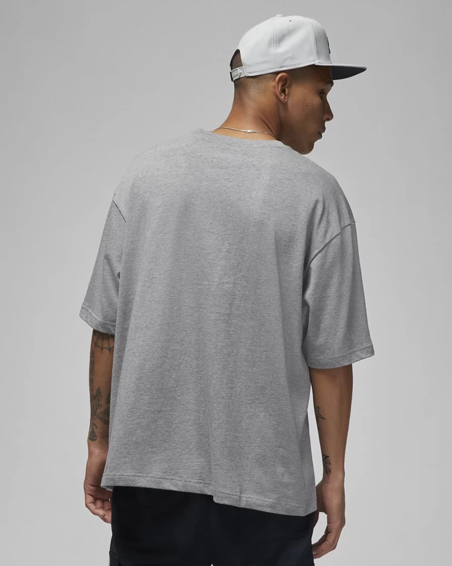Nike Jordan Flight Essentials Men's Oversized T-Shirt - Carbon Heather