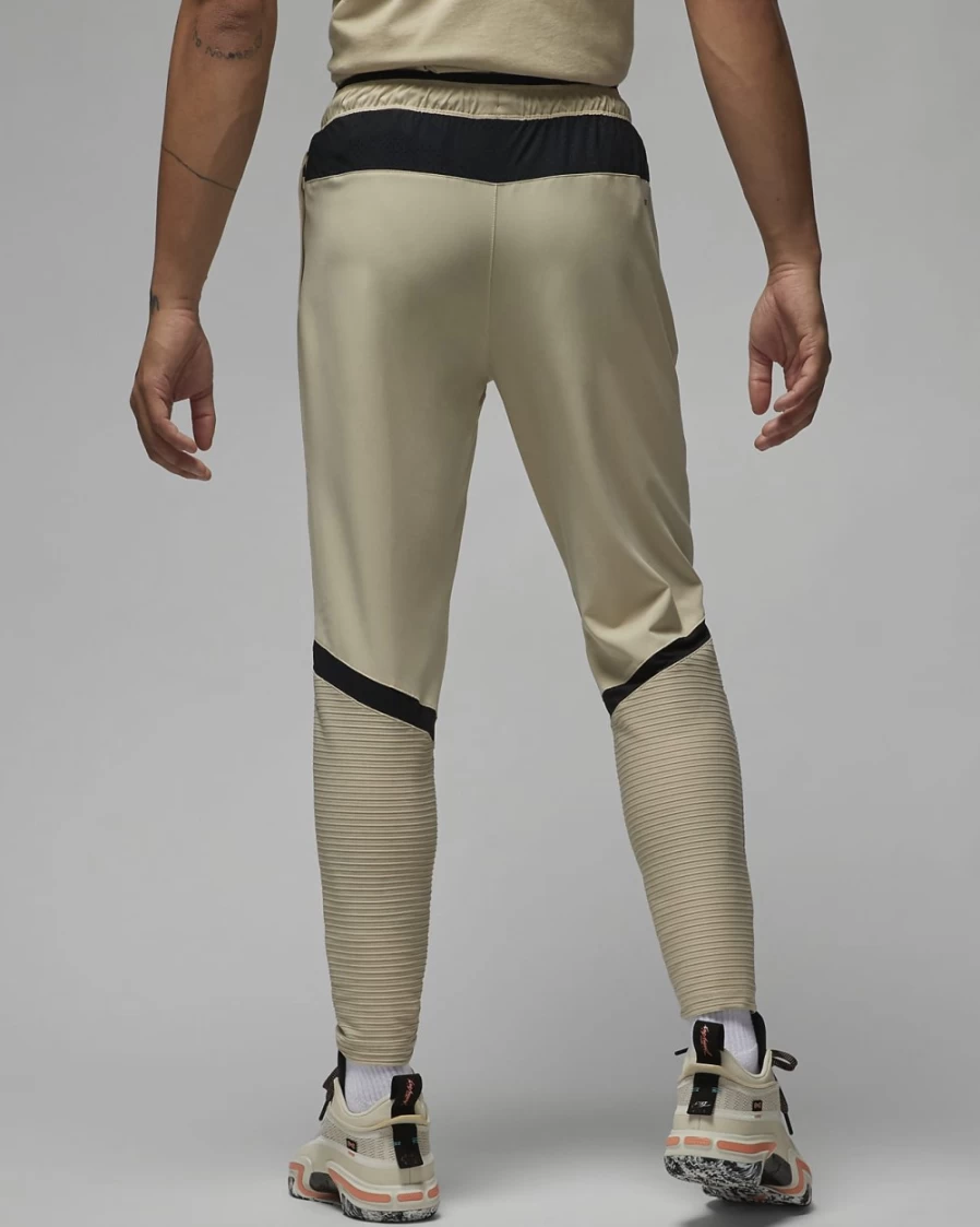 Nike Jordan Dri-FIT Sport Men's Woven Pants - Rattan/Black/Black, Breathable & Lightweight Training Pants for Men